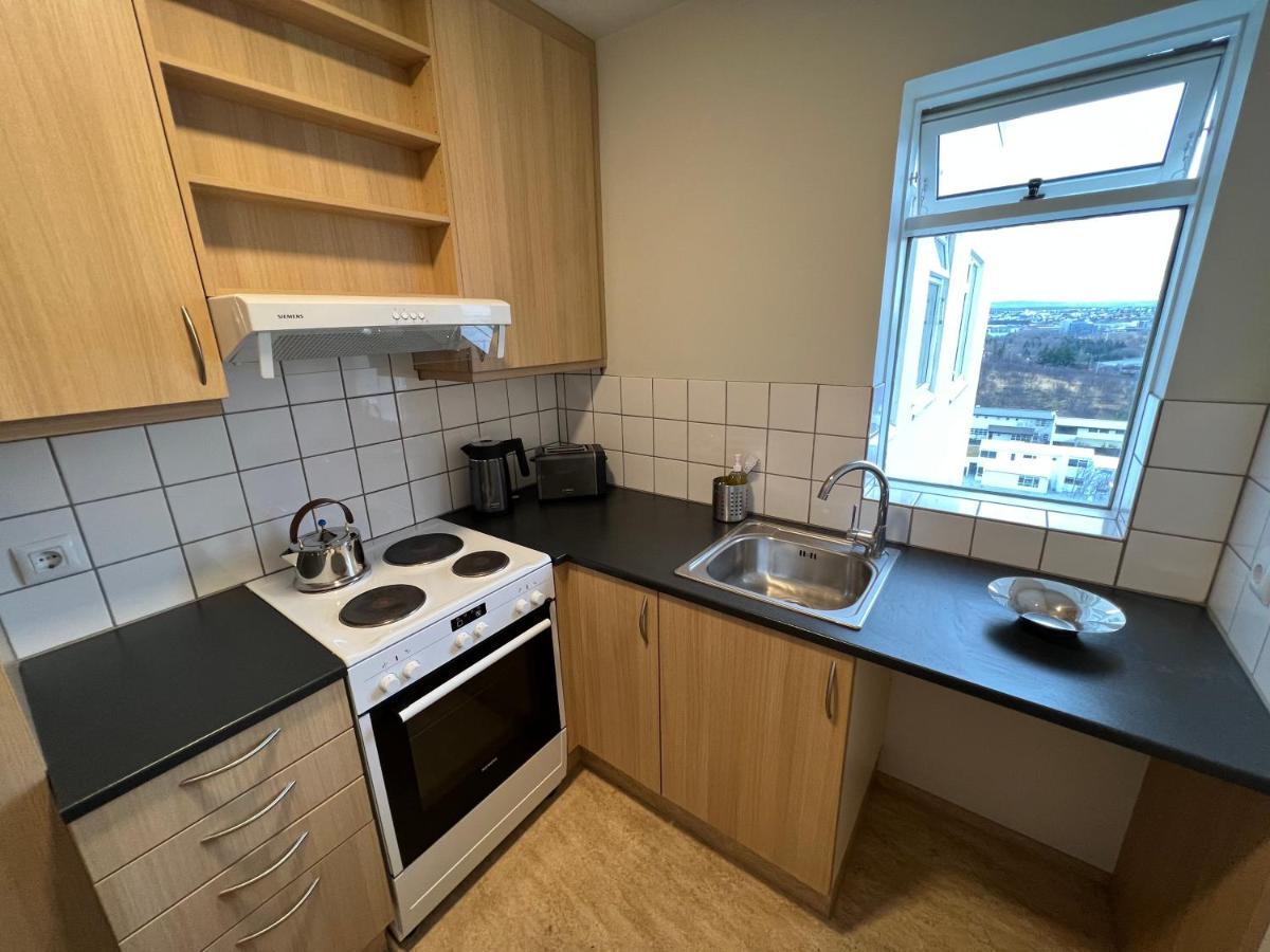 Panoramic Studio Apartment With Stunning View - Free Parking Reiquiavique Exterior foto