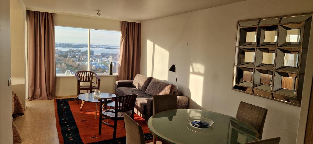 Panoramic Studio Apartment With Stunning View - Free Parking Reiquiavique Exterior foto